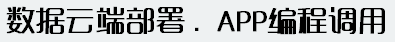 数据云端部署 APP编程调用